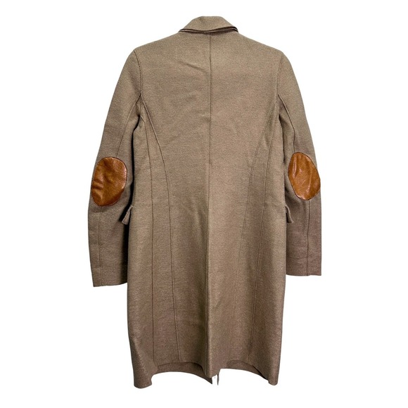 Harris Wharf London Women's Pressed Wool Coat Single Breasted Unlined Size S - Picture 2 of 12